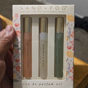 Eau de Parfum Oil Set - Jasmine Cedarwood, Santal Cardamom, Vanilla Musk